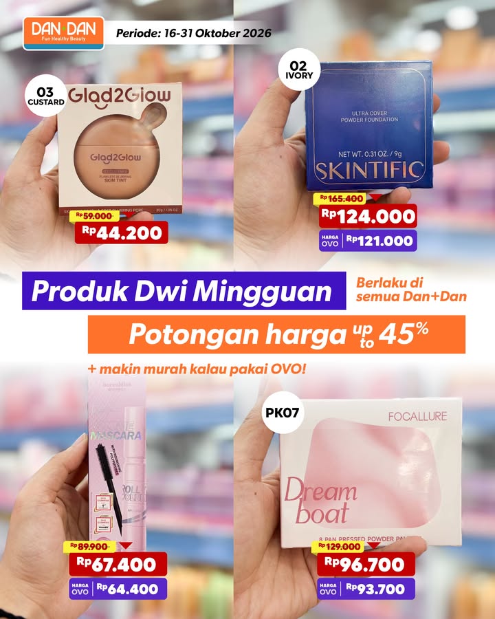 Cek promo minggu ini di semua toko Dan Dan yuk Swipe left AyokeDanDan DanDanIndonesia
