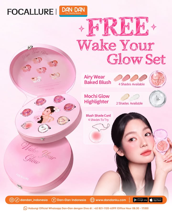 Dapetin focallurebeautyid Wake Your Glow Set GRATIS yuk Caranya gampang 1