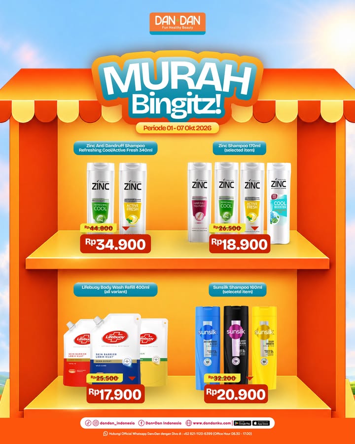 Ada yang MURAH BINGITZ di Dan Dan Jangan sampe kelewatan ya AyokeDanDan DanDanIndonesia