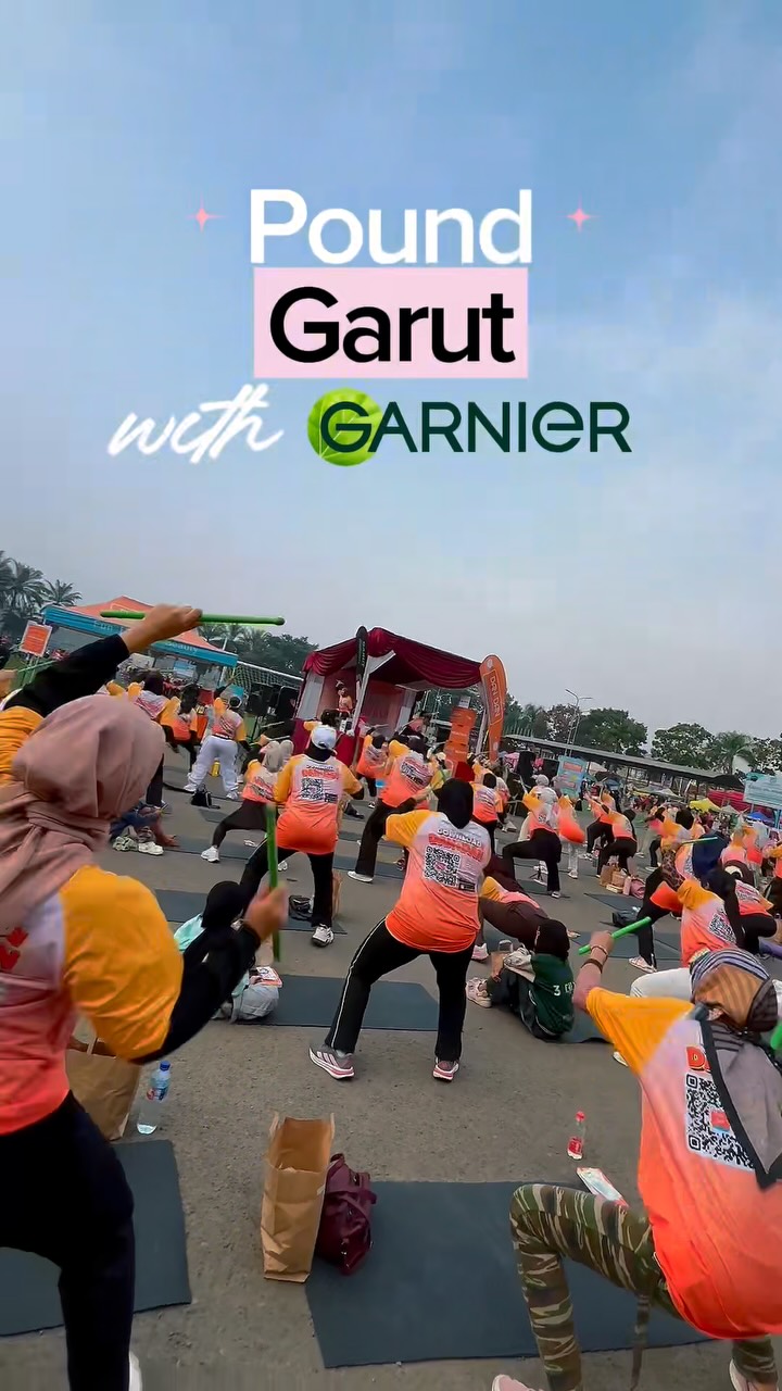 Keseruan Pound bareng Dan Dan x GarnierID di Lap