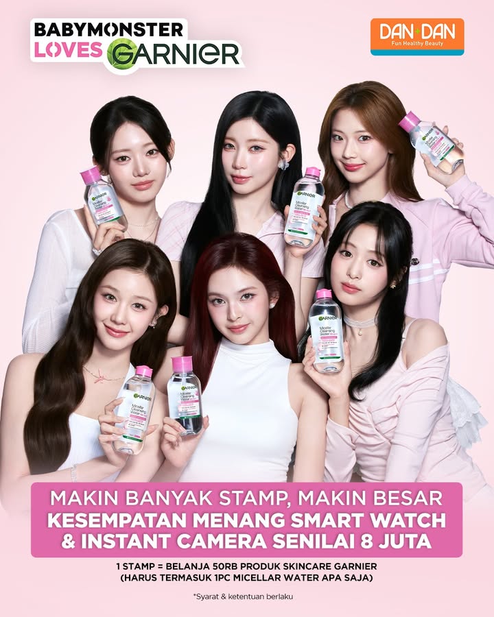 Belanja garnierindonesia di Dan Dan, bisa dapet GRATIS Smart Watch Instant Camera Caranya gampang 1