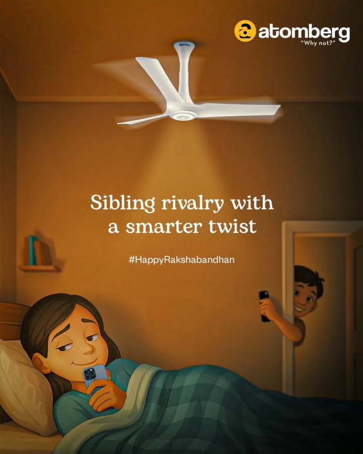 Hes got the remote. Shes got the app. The fan Caught in a sibling tug of tech