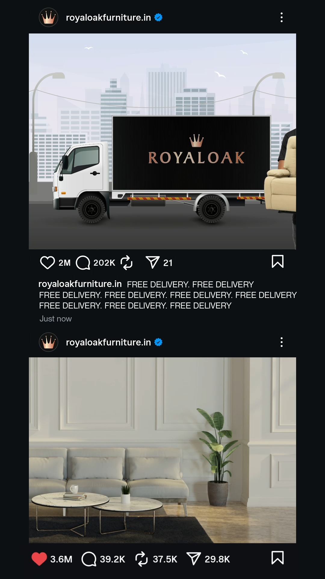 Your dream recliner just arrived with free delivery No extra fuss, just comfort and style showing up at your doorstep