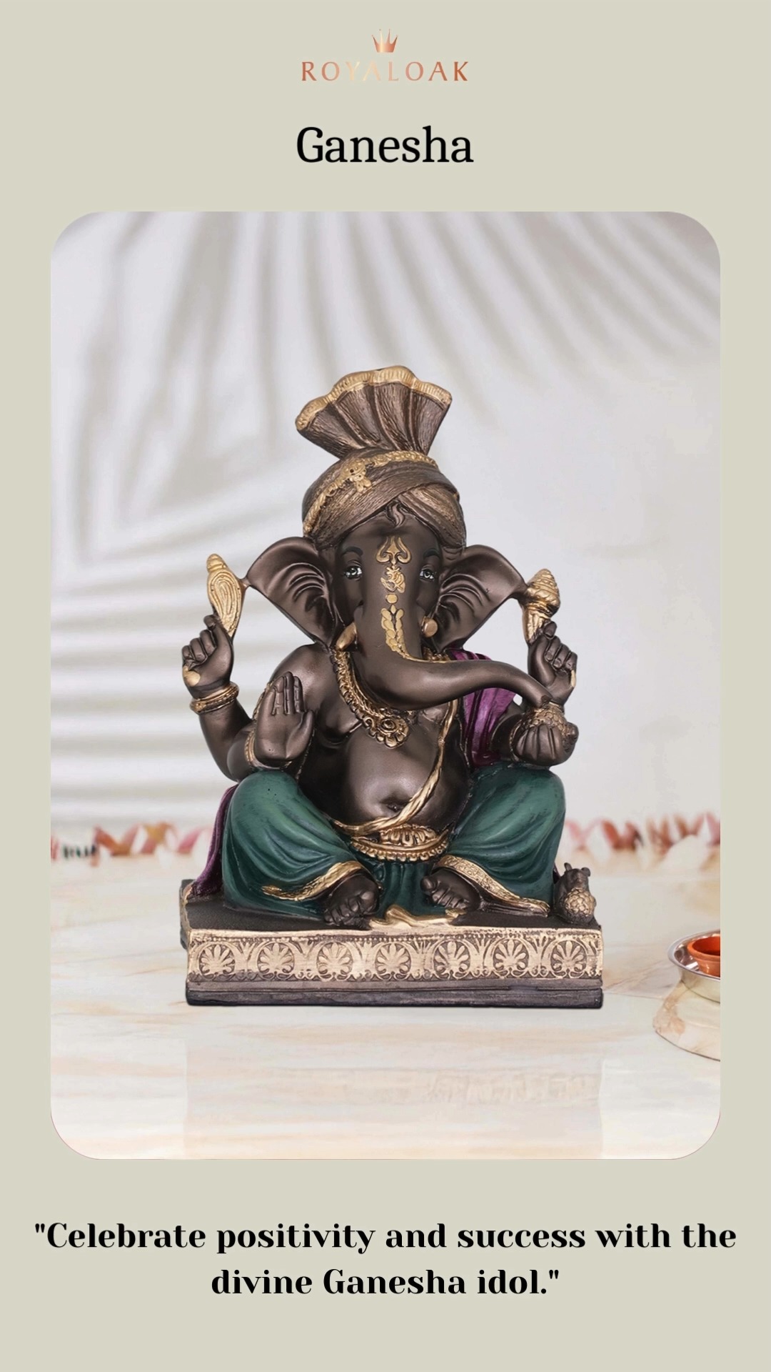 Bring home blessings this Ganesh Chaturthi Our exclusive Ganesha Home D cor collection is here to add divine charm ...