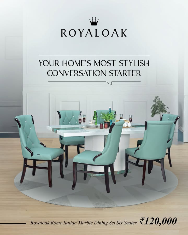  Dine in Luxury, the Italian Way Bring home timeless elegance with our premium marble dining collection wher...