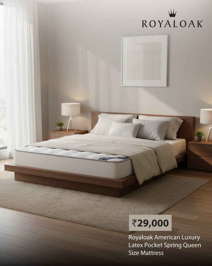 Sleep like royalty every night Solid wood strength luxe mattress comfort the bedroom upgrades your homes been wa...