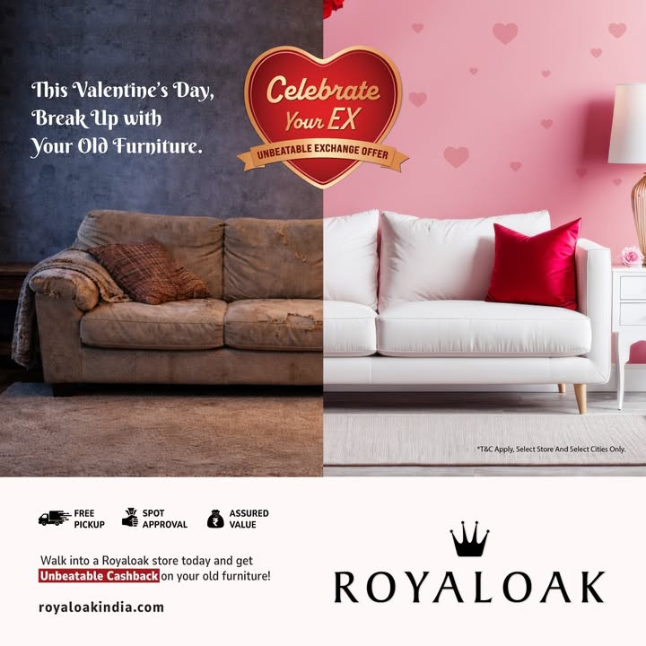  Say bye bye to your old furniture this Valentines Day Celebrate the EXTRA in your life with our UNBEATABLE ...