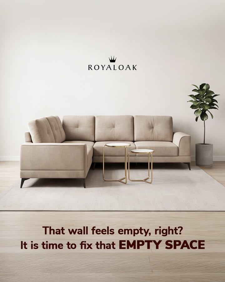 Blank walls dont stay blank for long. All it takes is one statement piece to change the entire mood of a room