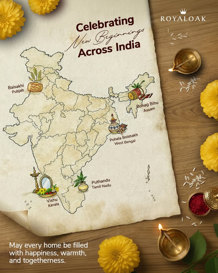 From Punjab to Tamil Nadu, Kerala to Assam, and Bengal, celebrations bloom across India