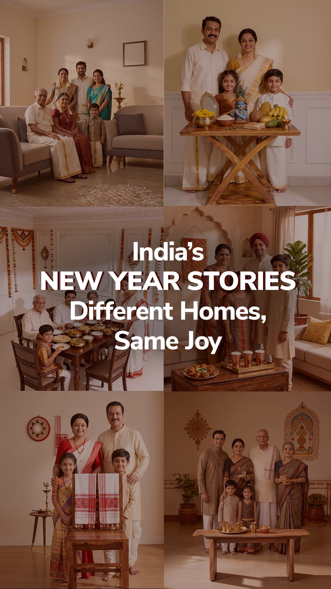 Warm New Year wishes from Royaloak From Puthandu Tamil New Year , Vishu Malayali New Year , Pohela Boishakh Nobob...