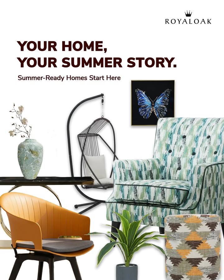 Your home, your summer story. Summer ready homes start here with Royaloak