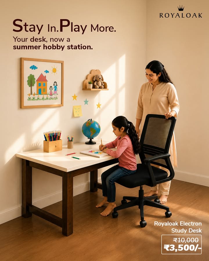 Too hot outside Bring the fun indoors. From doodles to DIYs, your study desk is now a summer hobby station. Stay In