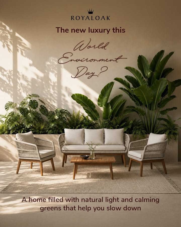 True luxury is a home that breathes. This World Environment Day, connect with nature right from your patio