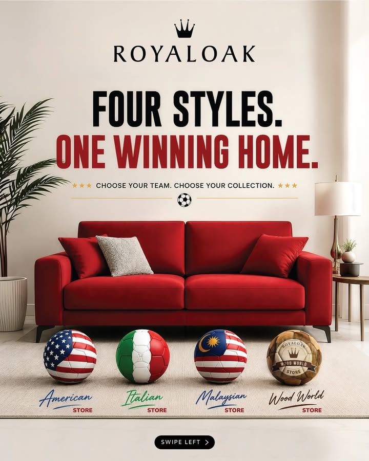 Football World Cup is here, and so are winning offers at Royaloak