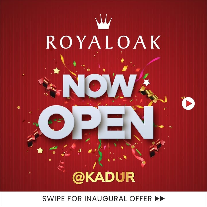 Hello, Kadur Royaloak has officially opened its doors