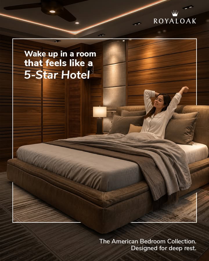 Your bedroom should feel like a luxury hotel , every single night. Styled with the American Bedroom Collection