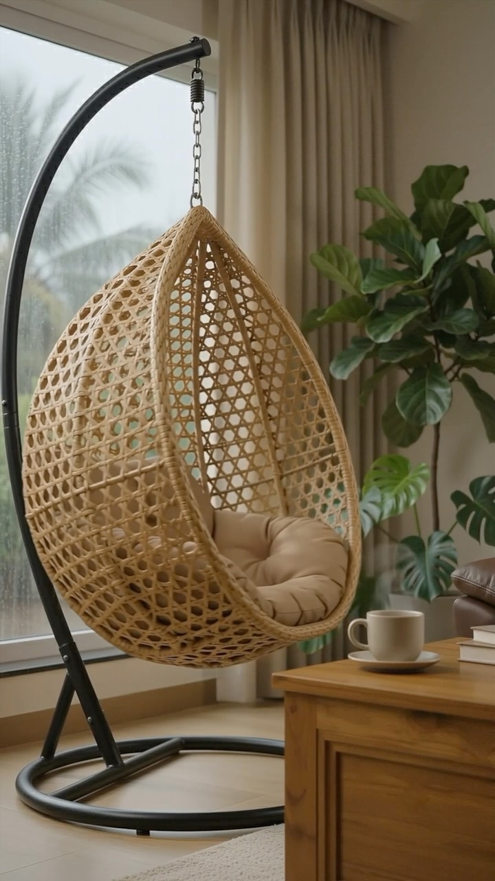 The best monsoon plan is chilling in a cozy corner at home