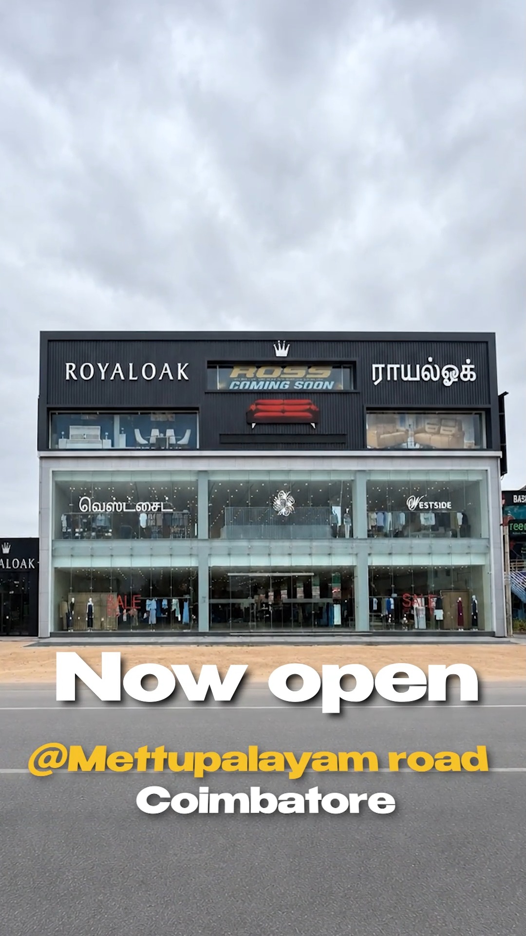 Hello, Coimbatore Royaloak has officially opened its doors in Thudiyalur Explore a wide range of international furni...