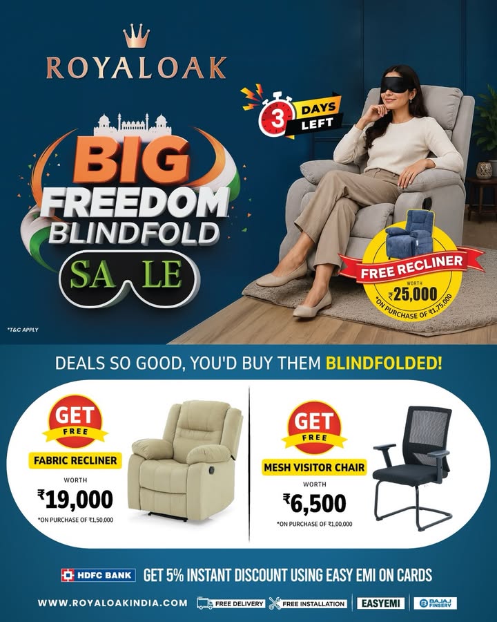 Big Freedom Blindfold Sale is ending Only 3 days are left Deals this good You might as well shop BLINDFOLDED ...