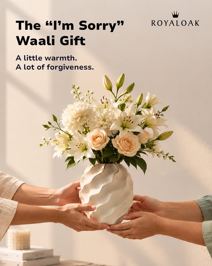 Because some feelings are best expressed with a gesture that speaks straight from the heart