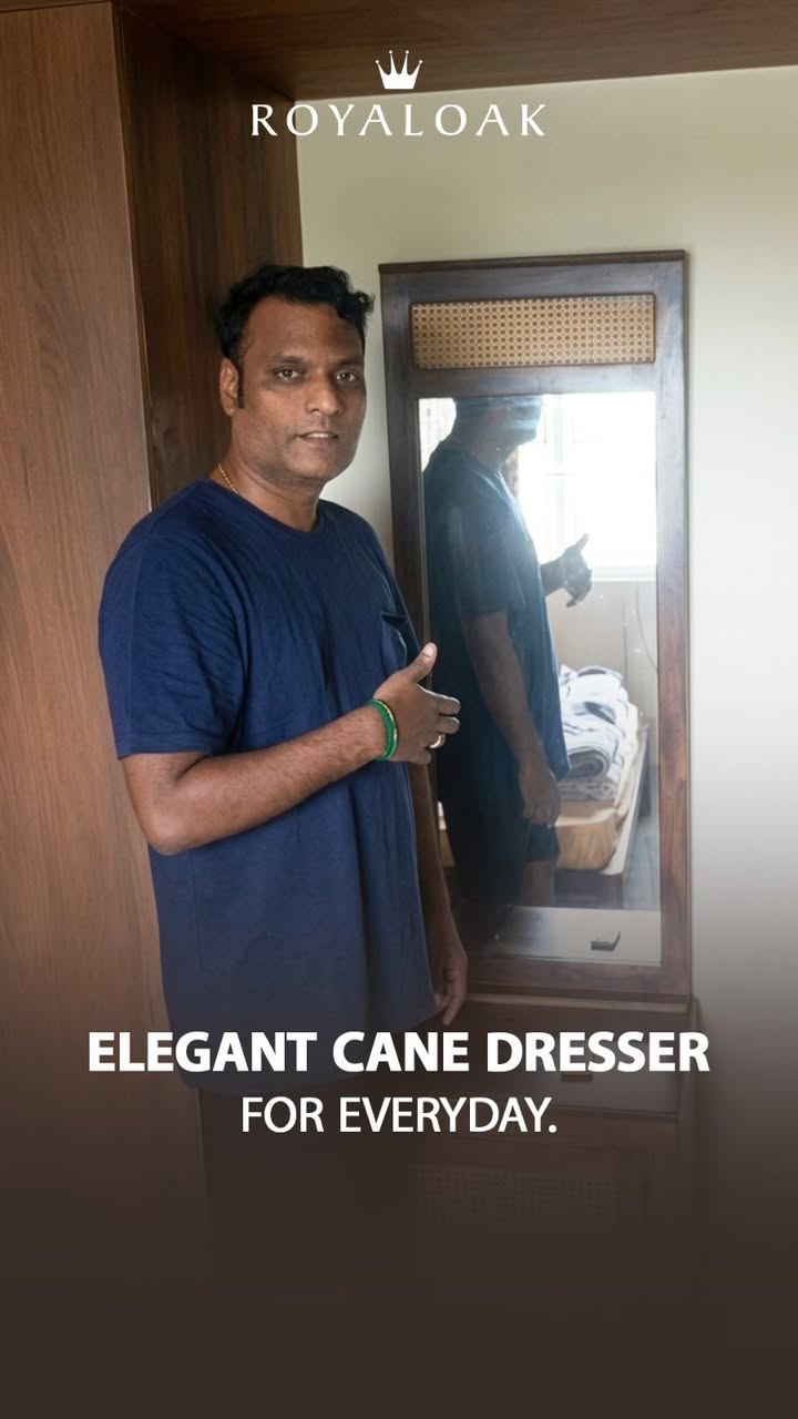 Our customer recently welcomed the Royaloak Coral Cane Wooden Dresser into their home and shared their experience arriving ...