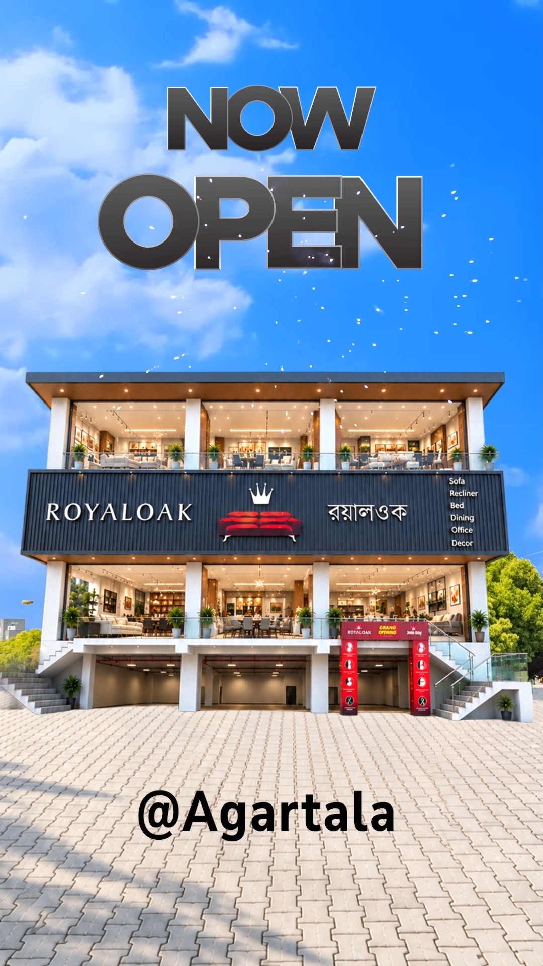 Hello, Agartala Royaloak has officially opened its doors in Agartala Explore a wide range of international furniture...