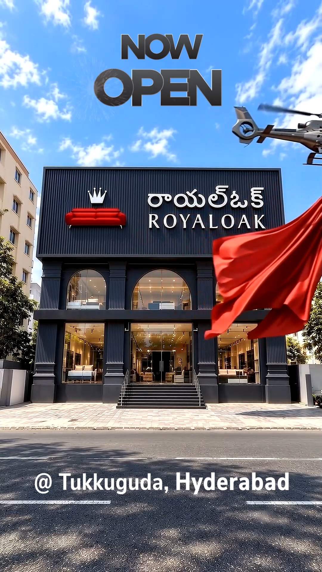 Hello, Tukkuguda Royaloak has officially opened its doors in Tukkuguda Explore a wide range of international furnitu...