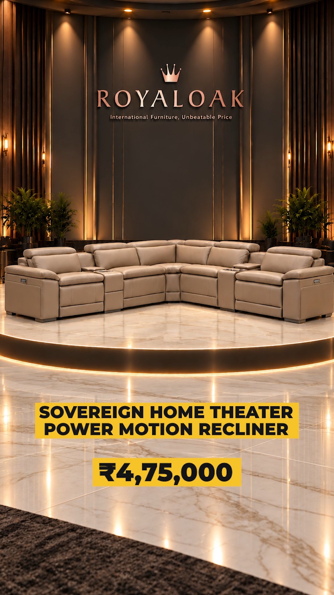 Meet our newest launch Casa Sovereign Home Theater Power Motion Recliner Luxury comfort meets immersive enterta...
