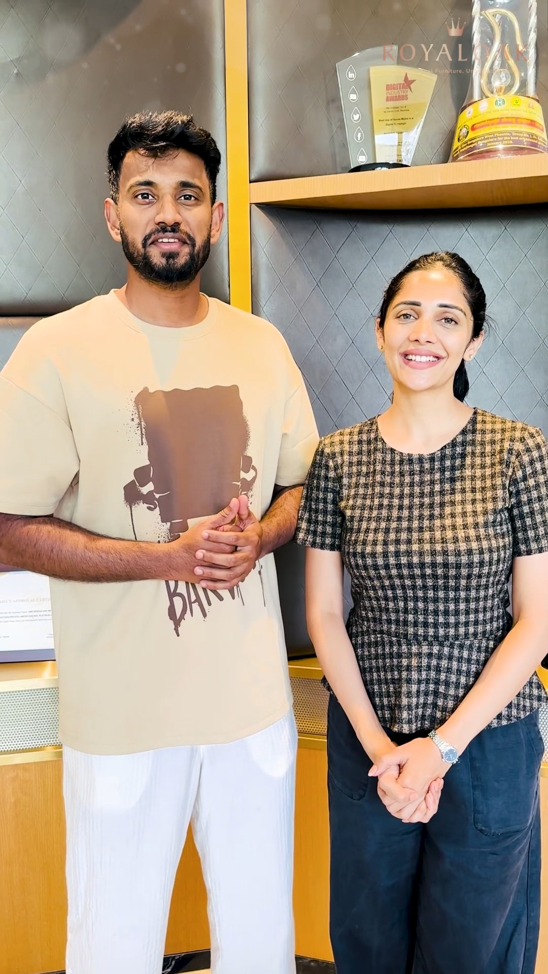 A special message from Krishna Milana Theyre joining us for the Grand Opening of Royaloak Bommanahalli, and we...