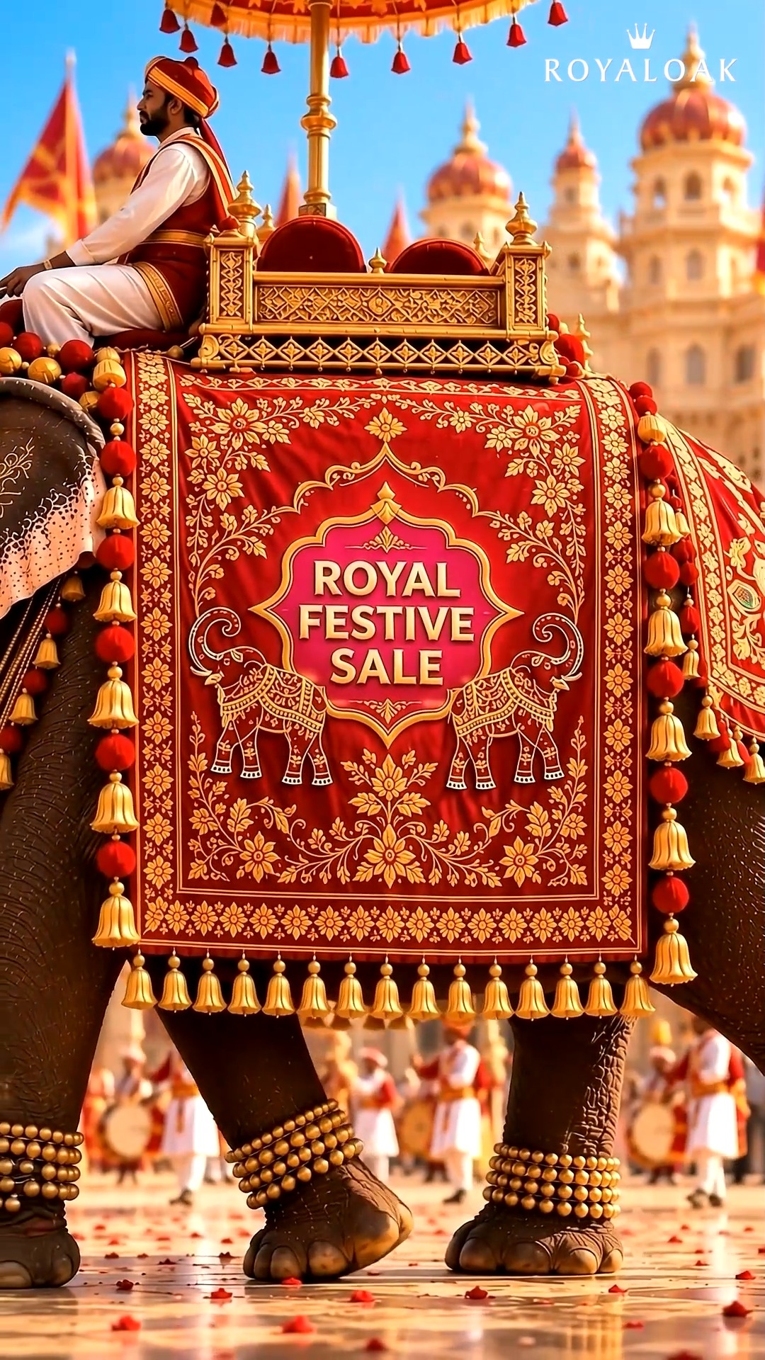 This Dasara, celebrate new beginnings with Royaloaks Royal Festive Sale Enjoy up to 70 OFF on your favourite furn...