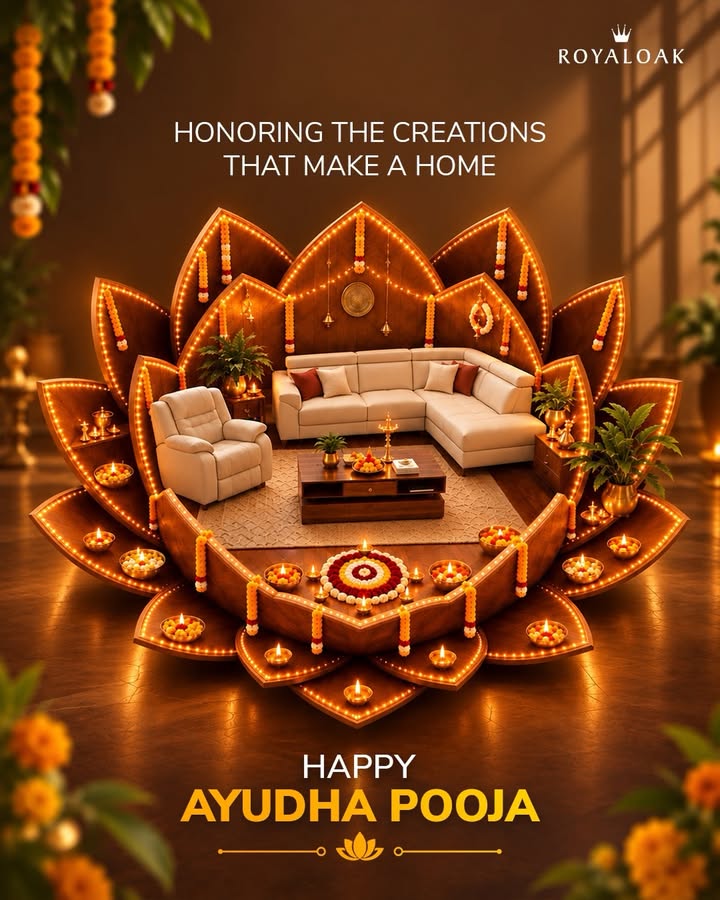 Ayudha Puja is the time we worship the tools that make our lives easier