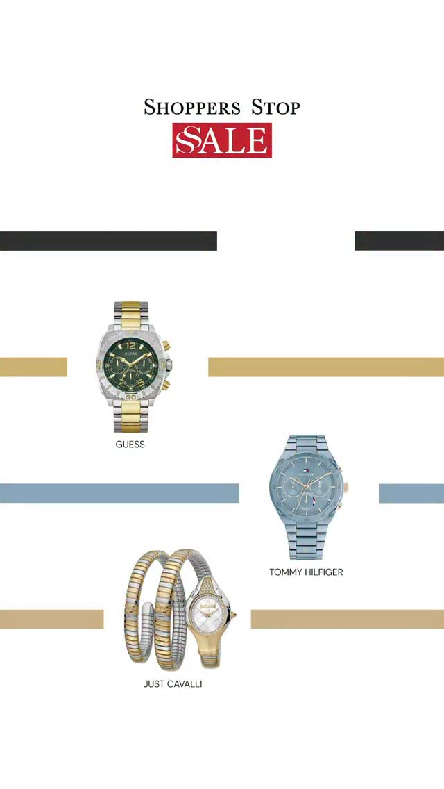 Been watching out for these Now is the perfect time to get them Enjoy up to 50 OFF on watches from Tommy Hilfiger, Cerru...