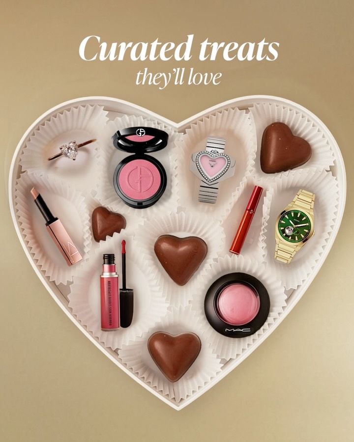 Sometimes the sweetest gestures arent chocolate, theyre Gifts of Love Shop watches, jewellery, fragrances and many more fo...