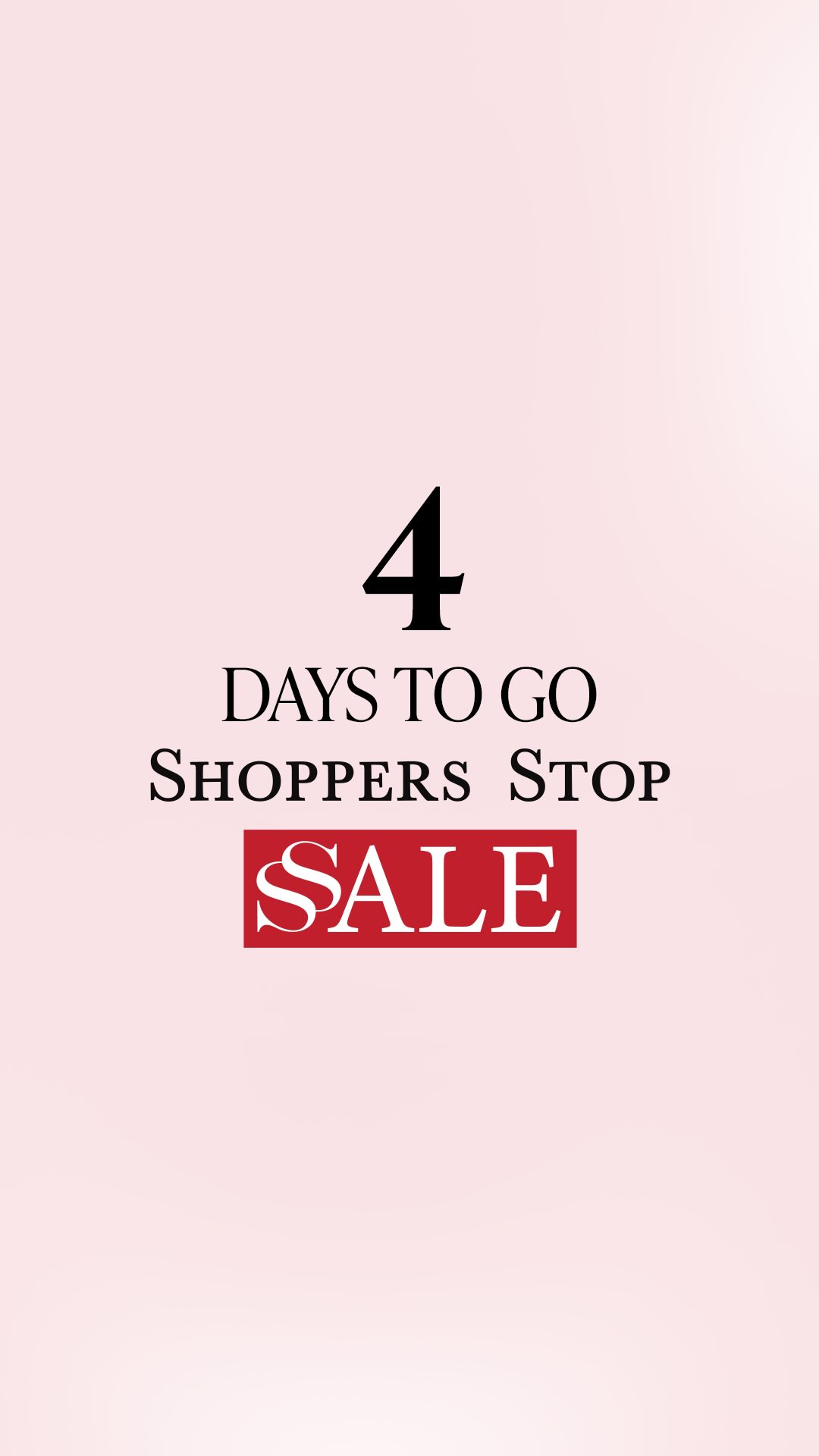 Blink and its over Final chance to grab your favourites from Ssale