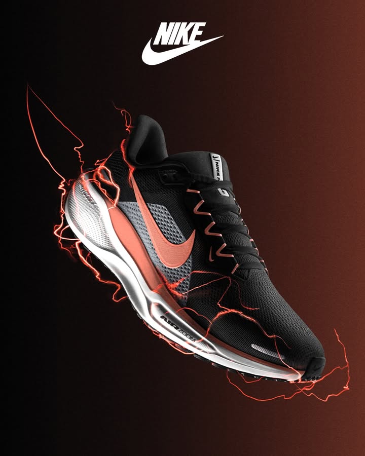 Springy and neutral Nike reactx, designed for peak road running performance