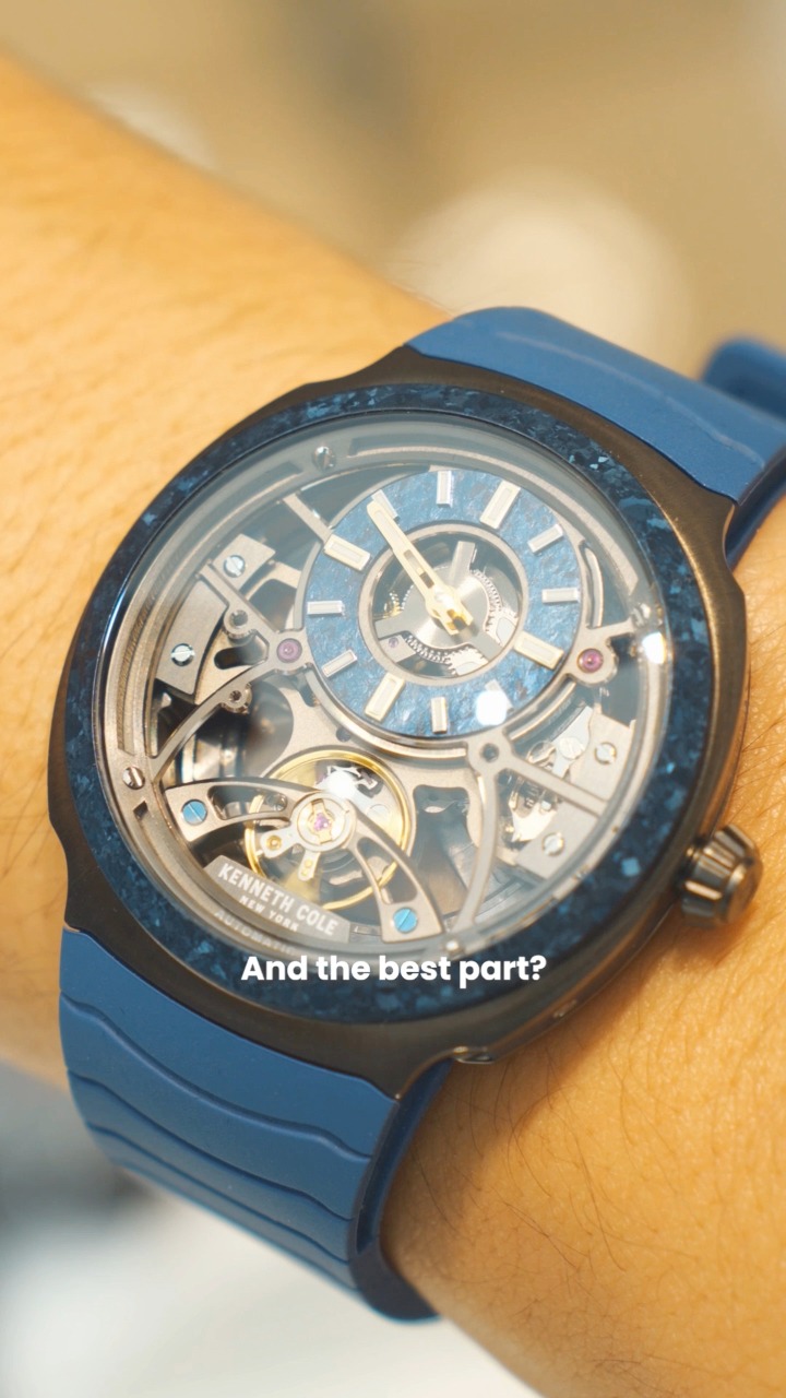 Kenneth Cole Limited Edition Automatic Watch is crafted to make a statement With only 1,111 unique pieces available its...