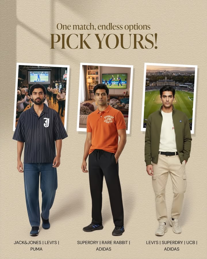 Only worry about the match, not what youre wearing to watch it