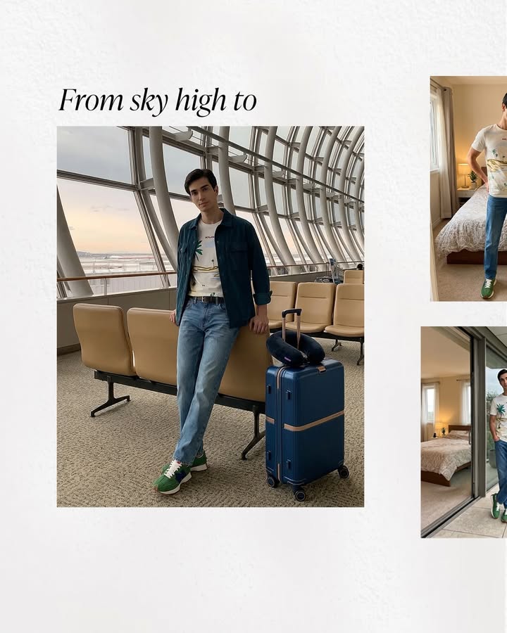 Layers that keep up with your style, from airport looks to destination