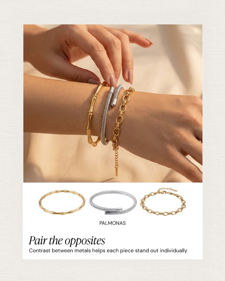 This isnt confusion, its curation Wear it all, mix it all and stack it all from Palmonas, Giva, Accessorize and many more.