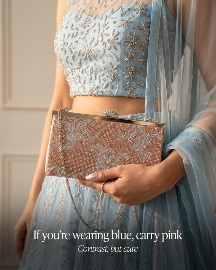 Contrast is the new coordination Tag the friend wholl outshine the outfit with just their bag.