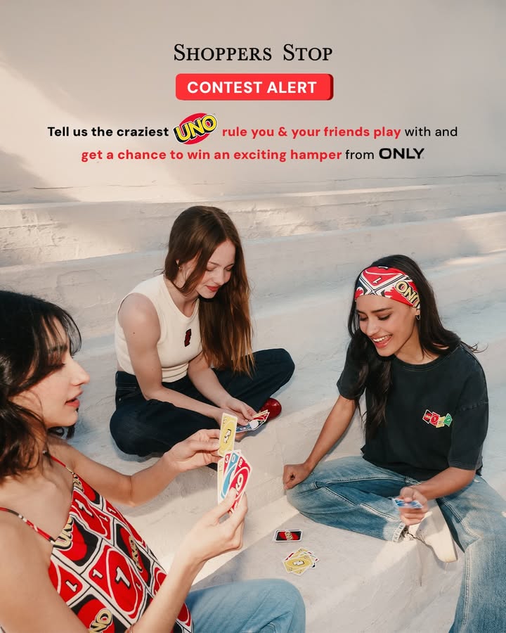 Shoppers Stop ContestAlert with UNO x ONLY Collection inspired by a game we all play, but never the same way