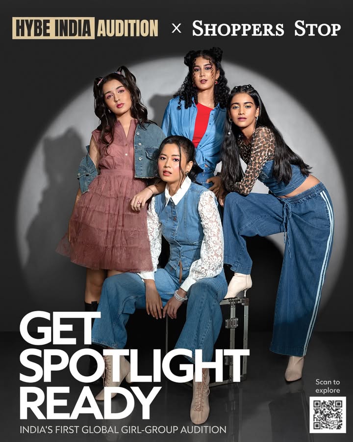 Own the stage, Get Spotlight Ready at Shoppers Stop for HYBE India Auditions GetSpotlightReady ShoppersStop SSBeauty H...