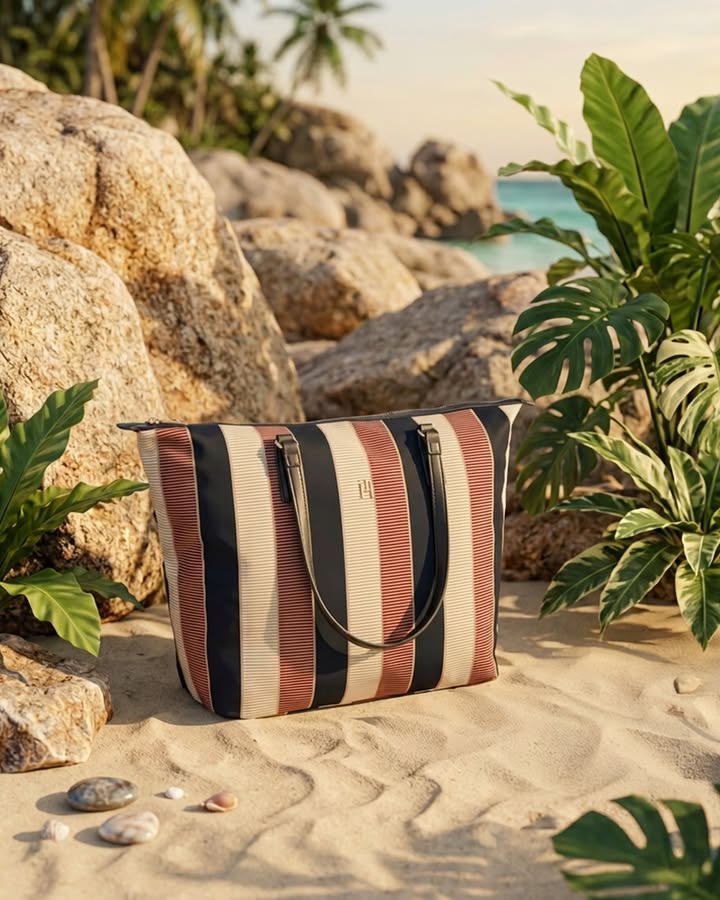 Your best beach buddy is the one that can do it all Make your beach bag pick from brands like Tommy Hilfiger, Juicy Coutur...