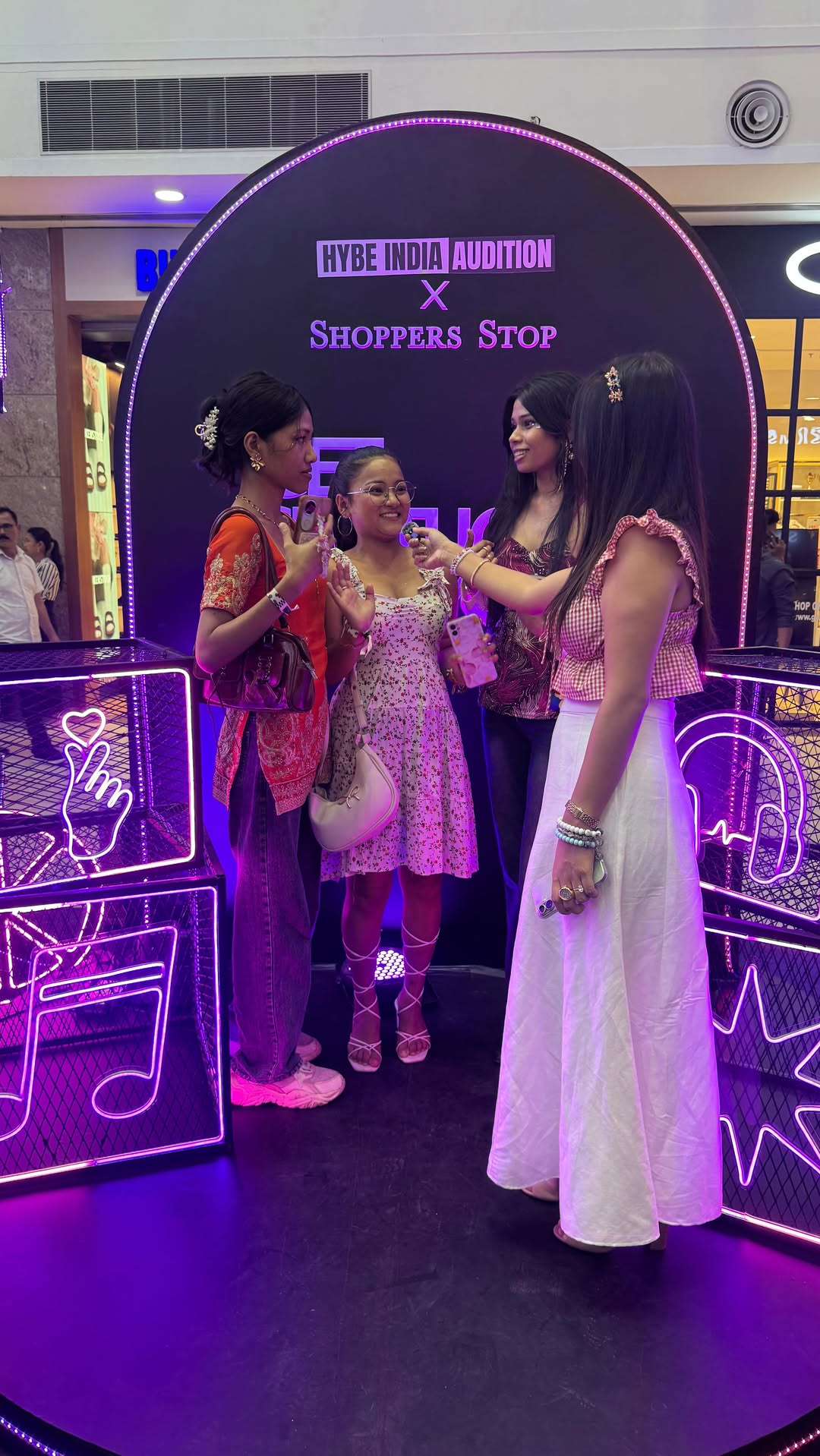 Guwahati stepped into the spotlight at the HYBE India Audtions x Shoppers Stop Pop Up Park at City Centre