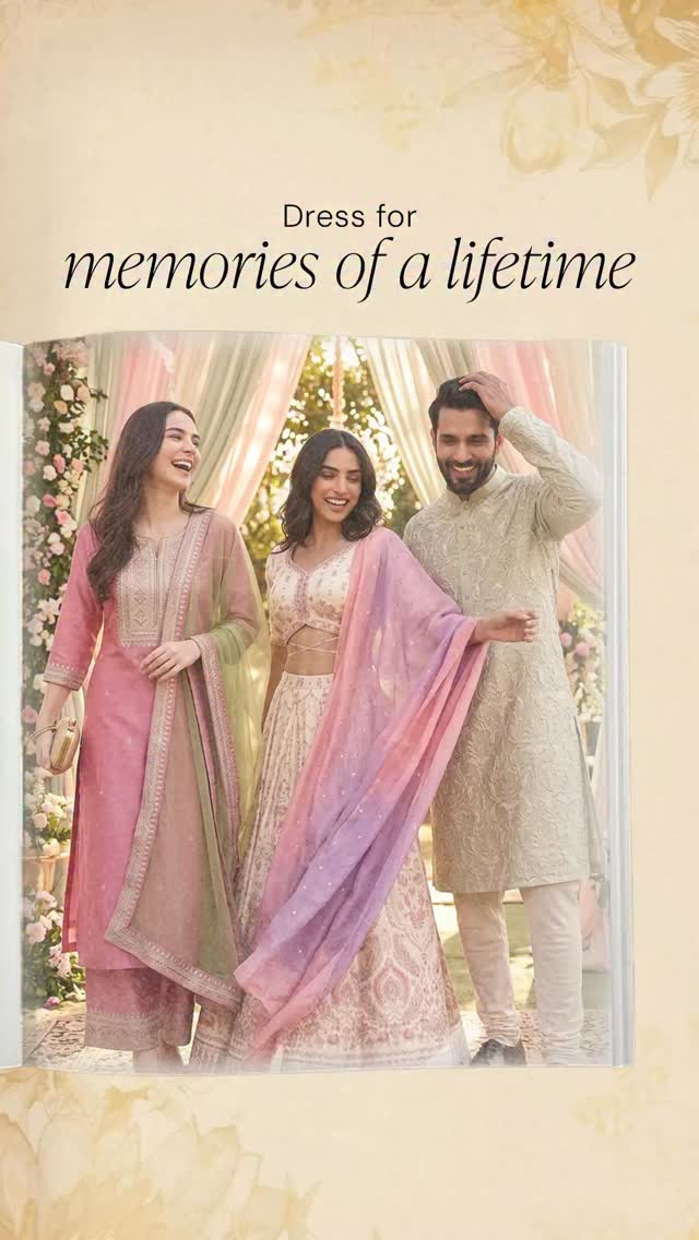 Dress for the moments that make it to the photo album forever Get ready for a lifetime of memories with 500 premium brand...