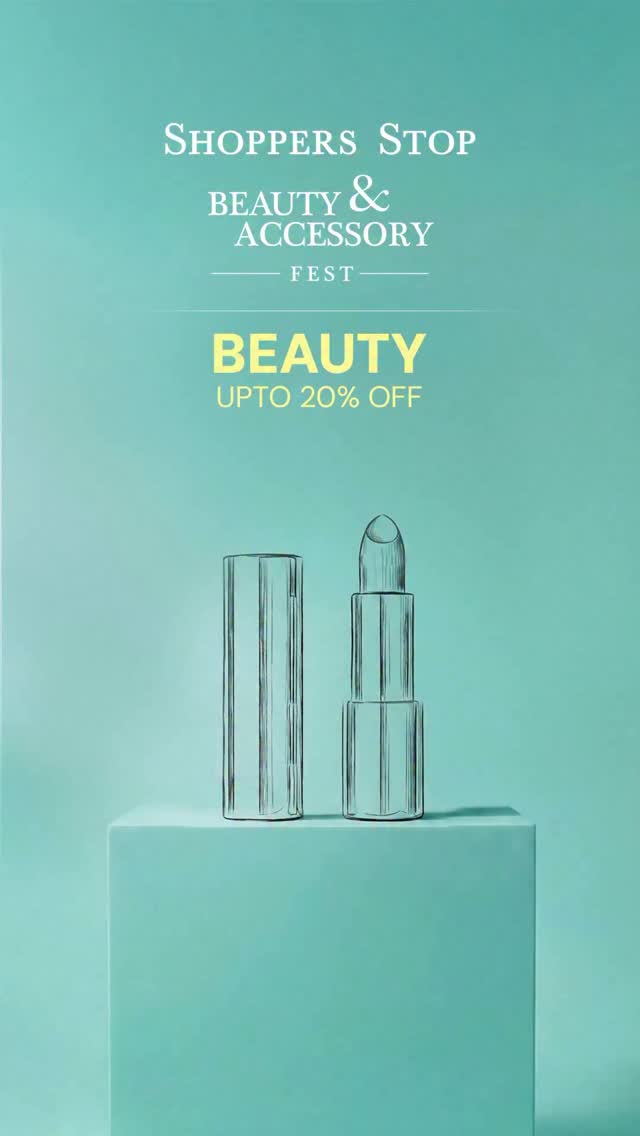 Stop scrolling,your looks will thank you The Shoppers Stop Beauty Accessory Fest is officially here, with exciting offers...