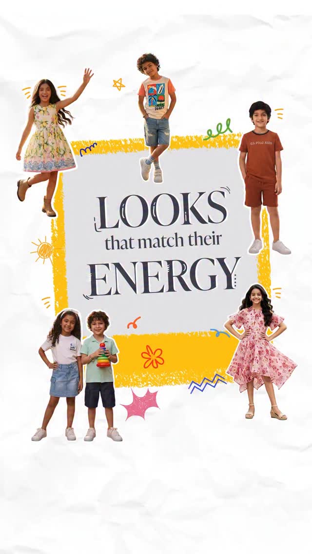 Because the little ones deserve looks as fun as them Shop cute dresses, easy coords and much more with exciting offers on V...