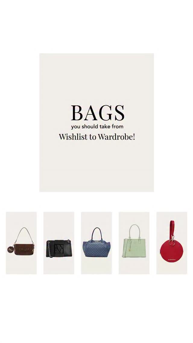 Some bags are just too good to leave waiting. Find your perfect arm candy to add to cart this SSALE season