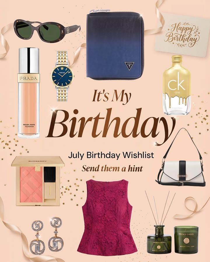 Attention Cancers and Leos its officially your season Heres the perfect gift guide for all the July born in your life