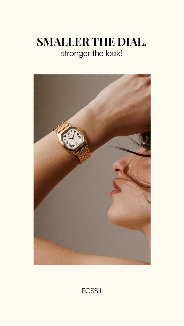 Small, chic and right on time. Discover petite dials and the latest watch trends from 500 premium brands at Shoppers Stop